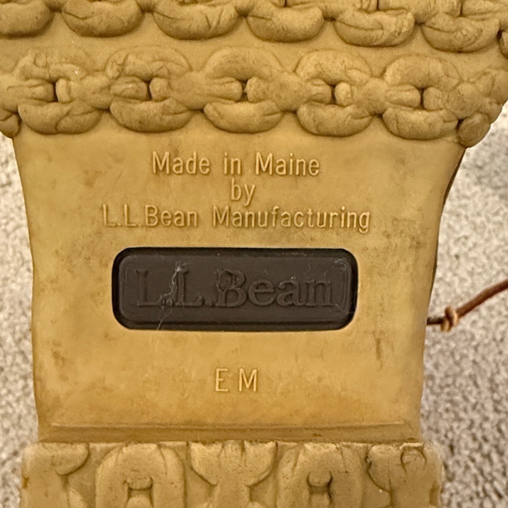 L.L. Bean Tan & Brown Rain/Snow Boots/Sturdy Sole & Comfortable (30) - Picture 7 of 10